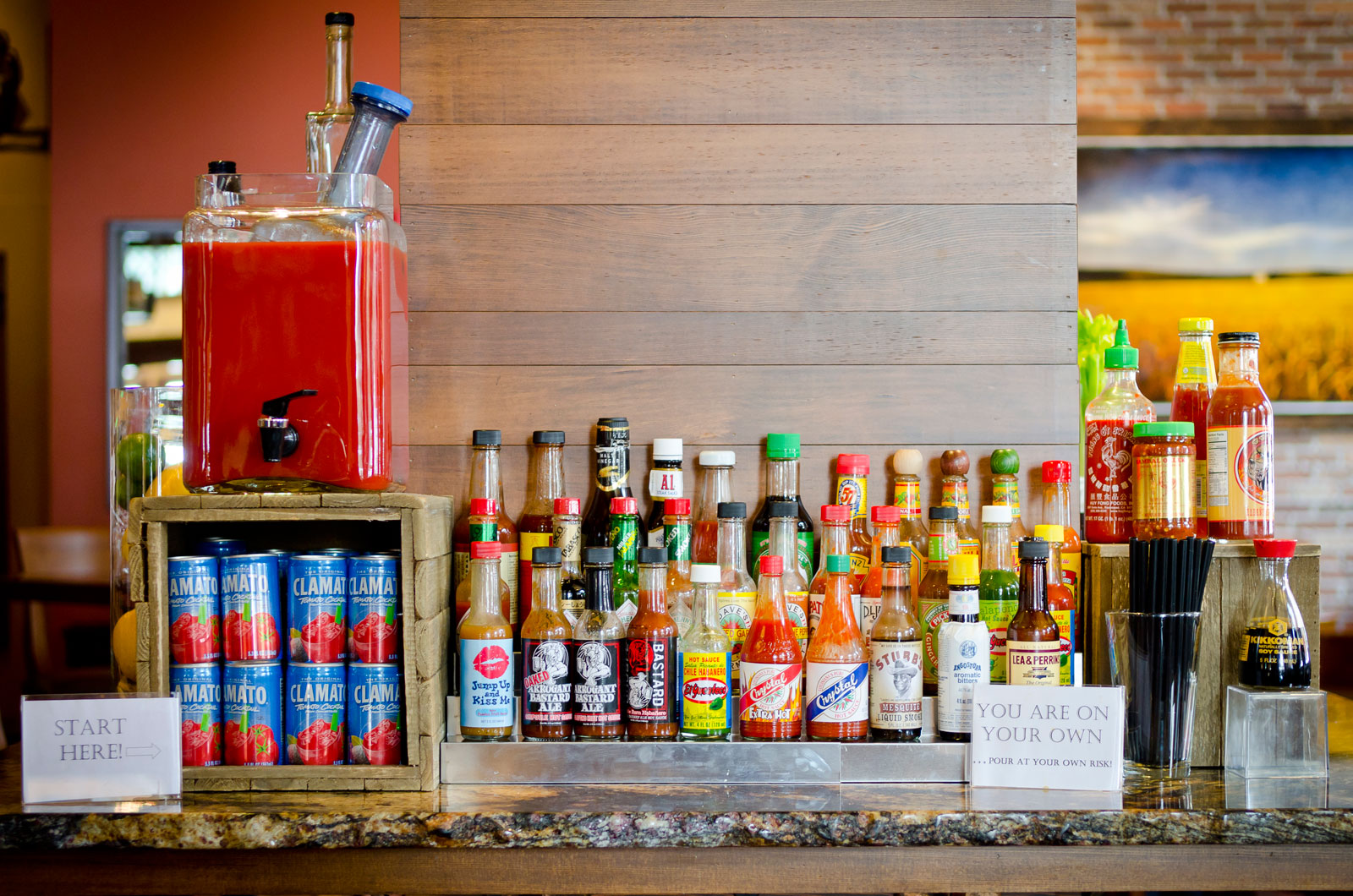 Fork Bloody Mary Bar